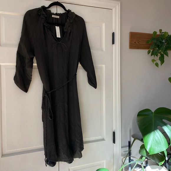 Ulla Johnson Dresses & Skirts - Ulla Johnson Deadstock Grace Dress 2013 NWT NEW Silk Mid Length Dress in Lead
